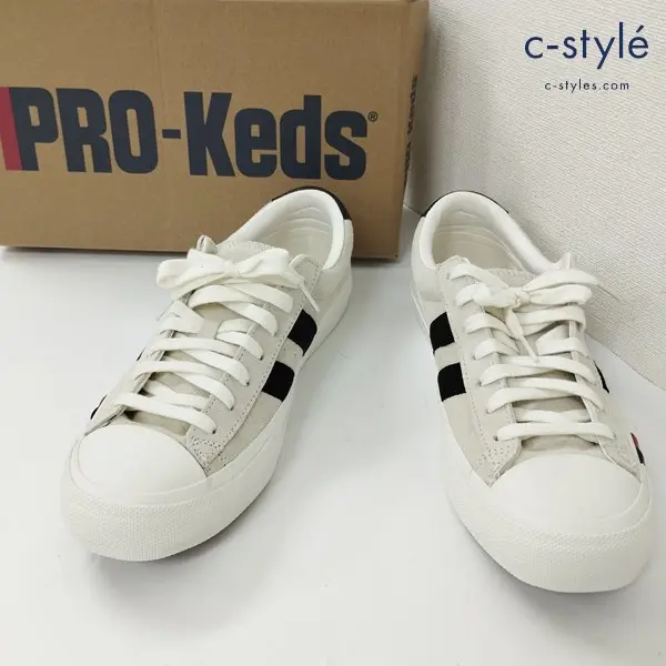 PRO-Keds プロケッズ ROYAL PLUS SUEDE スニーカー 26cm クリーム PH56803