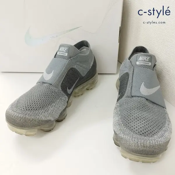 NIKE ナイキ AIR VAPOR MAX FLYKNIT MOC スニーカー 26cm グレー AH3397-006