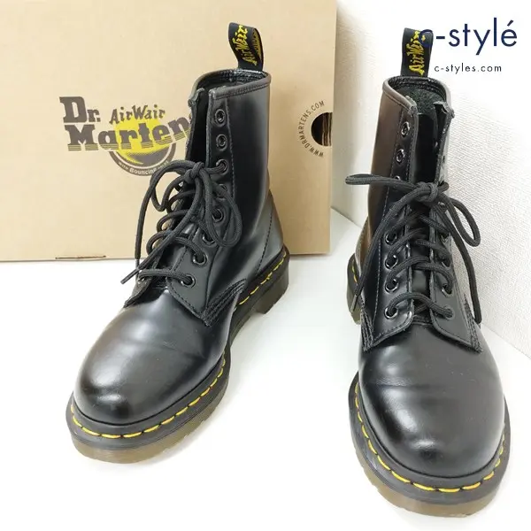 Dr.Martens ドクターマーチン 1460 8ホールブーツ UK5 ブラック 10072004 レースアップ レザーブーツ