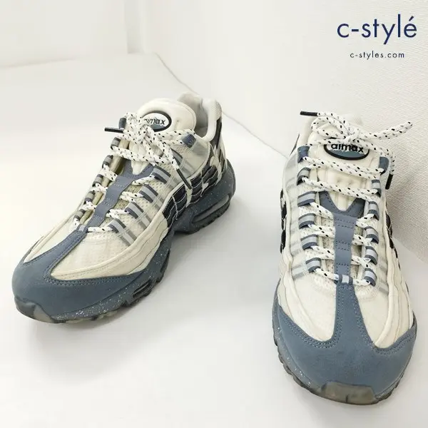 NIKE ナイキ AIR MAX 95 PREMIUM QS 28㎝ マウントフジセイル/オブシディアン スニーカー