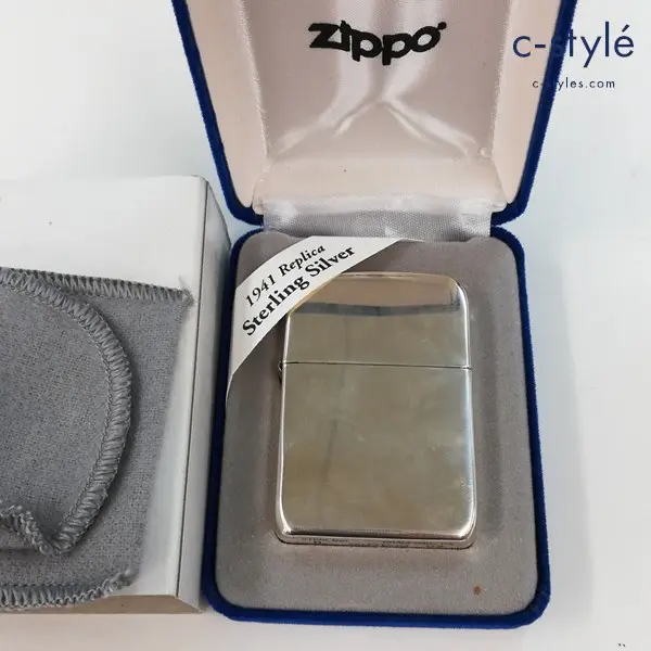 ZIPPO ジッポー 1941 STERLING SILVER オイルライター シルバー #23 スターリングシルバー 喫煙具