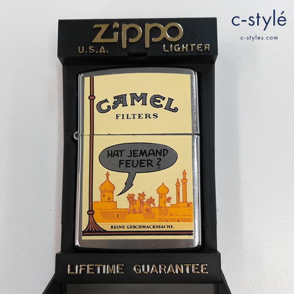 ZIPPO ジッポー CAMEL キャメル Turkish City 1991 オイルライター シルバー