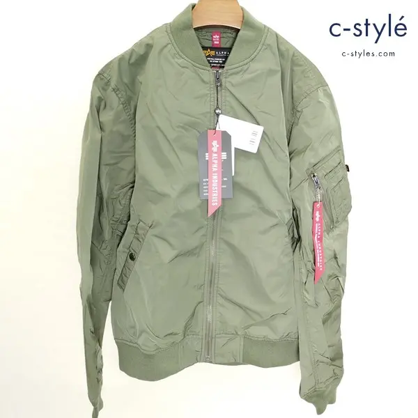 Alpha Industries BONDING L-2B フライトジャケット XL カーキ TA1450