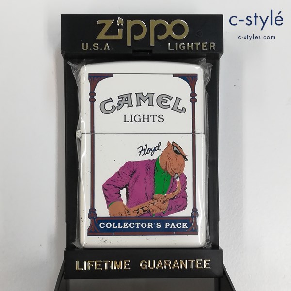 ZIPPO ジッポー 世界限定 150セット CAMEL LIGHTS キャメル コンボプレイヤー Hloyd オイルライター ホワイト