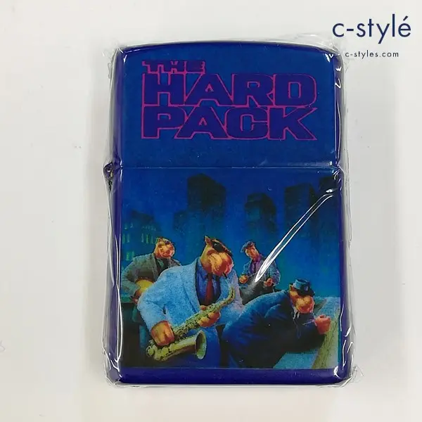 ZIPPO ジッポー CAMEL キャメル THE HARD PACK オイルライター パープル系