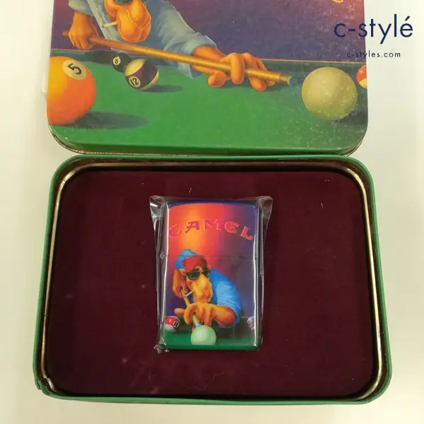 ZIPPO ジッポー Joe Camel キャメル Pool Player 1993 オイルライター マルチカラー