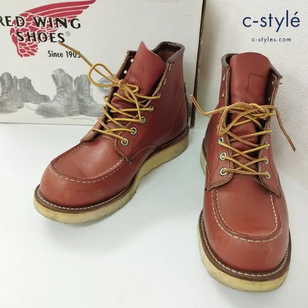 RED WING レッドウィング 8875 IRISH SETTER 6 MOC TOE US8 E ブラウン MADE IN USA