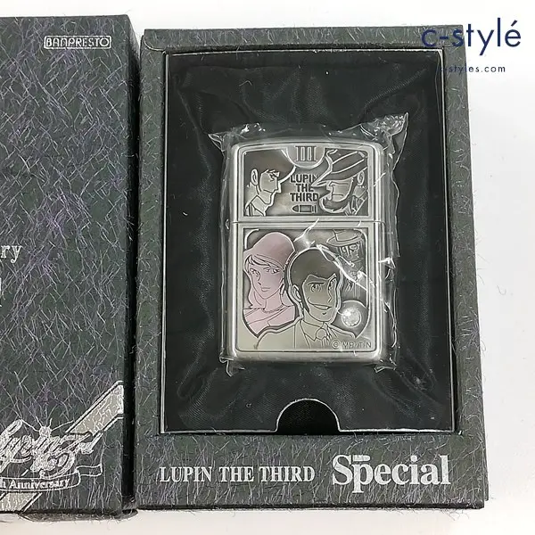 ZIPPO ジッポー 40th Anniversary Special No.3 オールキャスト ルパン三世 オイルライター シルバー