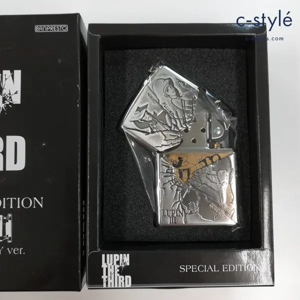 ZIPPO ジッポー ルパン三世 SPECIAL EDITION ルパンファミリー オイルライター シルバー 次元大介 峰不二子