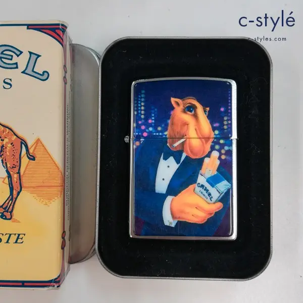 ZIPPO ジッポー CAMEL キャメル タキシード JOE 1997 オイルライター シルバー