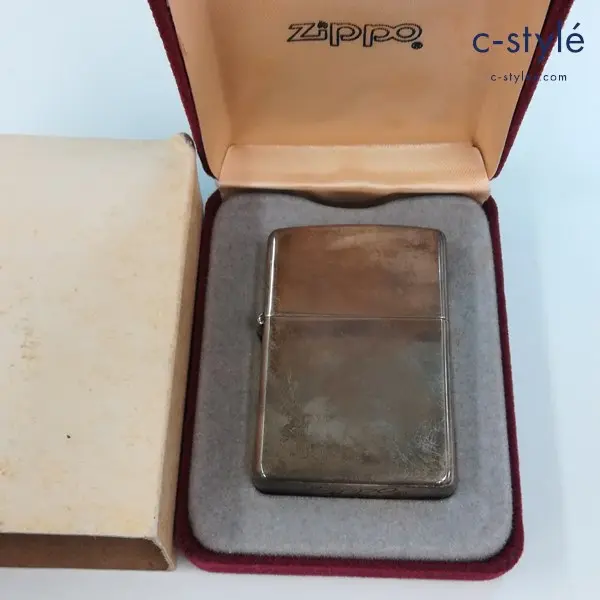 ZIPPO ジッポー STERLING SILVER スターリングシルバー 1992 オイルライター