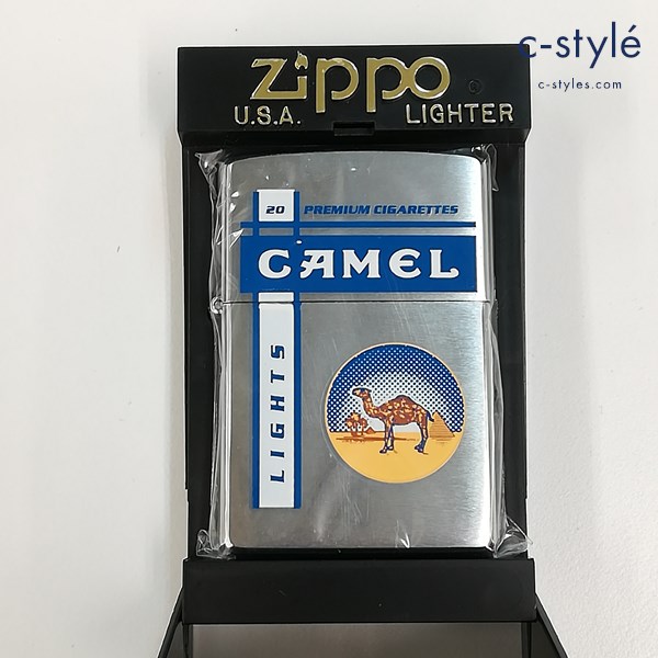 ZIPPO ジッポー CAMEL キャメル LIGHTS 1999年 オイルライター シルバー