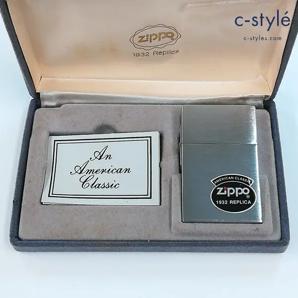 ZIPPO ジッポー AMERICAN CLASSIC 1932 REPLICA オイルライター シルバー レプリカ