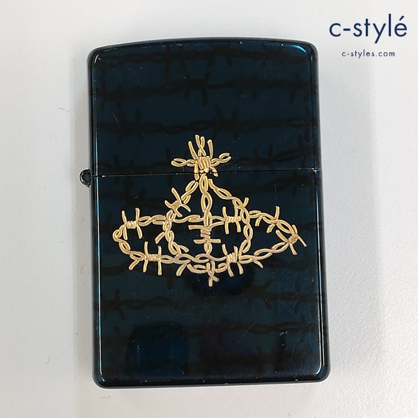 ZIPPO × Vivienne Westwood Orb Barbed-wire Design Zippo オイルライター ブルー MADE IN USA