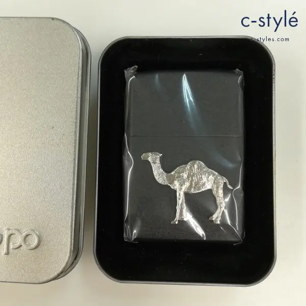 ZIPPO ジッポー 1998 CAMEL キャメル Beast Black Crakle ブラック クラッケル オイルライター