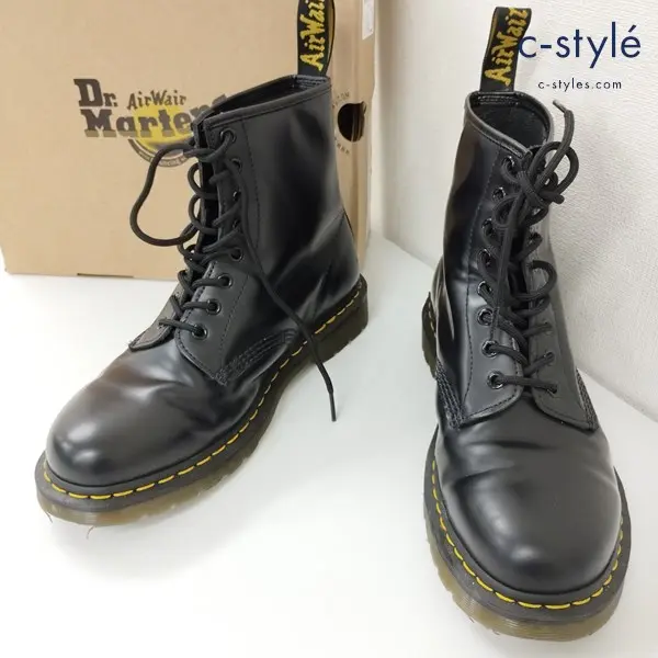 Dr.Martens ドクターマーチン 1460 8ホールブーツ UK9 ブラック 11822 レザーブーツ