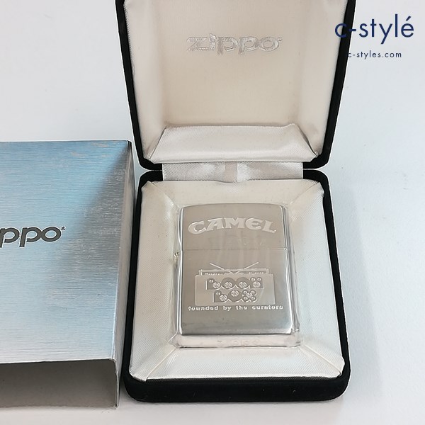 ZIPPO ジッポー CAMEL キャメル BOOM BOX オイルライター シルバー
