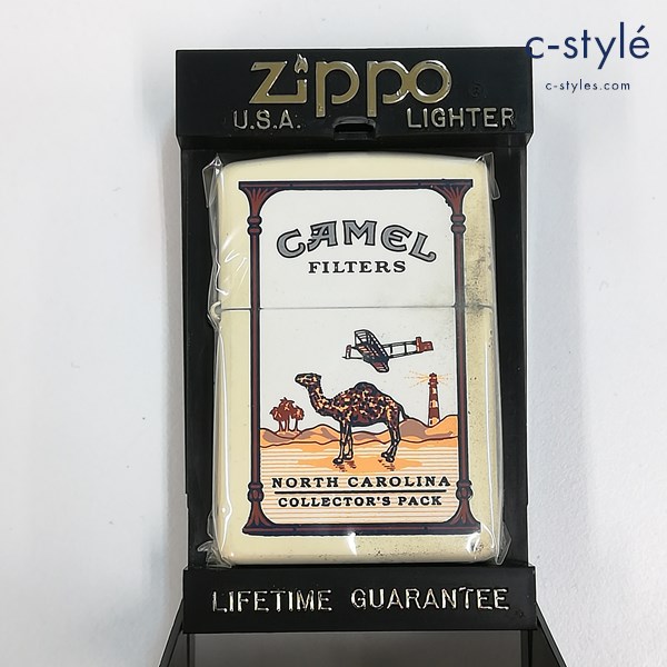 ZIPPO ジッポー CAMEL キャメル NORTH CAROLINA ノースカロライナ オイルライター クリーム系