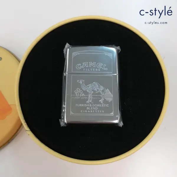 ZIPPO ジッポー CAMEL キャメル 1995 classic Camel Zippo Tin Set オイルライター シルバー