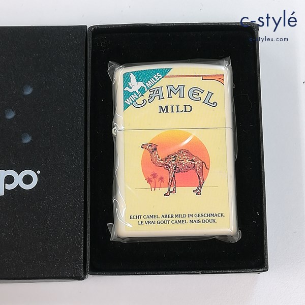 ZIPPO ジッポー CAMEL キャメル MILD Can a Camel Fly 100個限定 オイルライター クリーム系