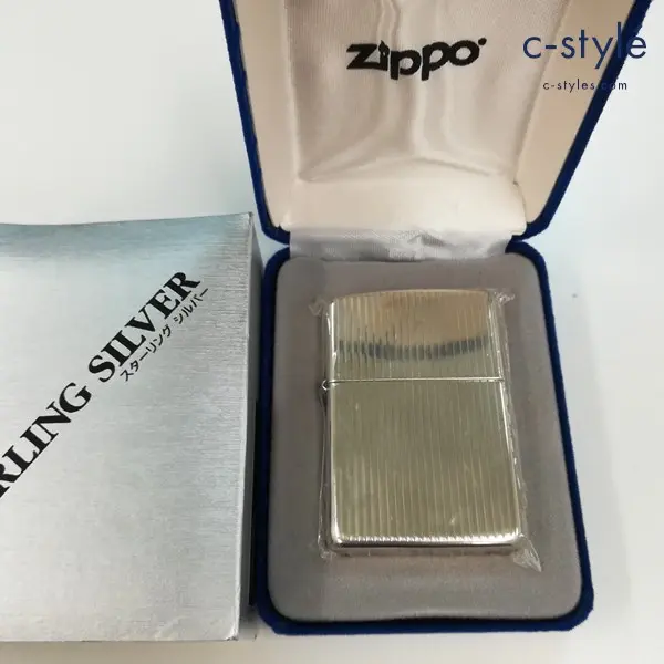 ZIPPO ジッポー STERLING SILVER スターリングシルバー #19 オイルライター