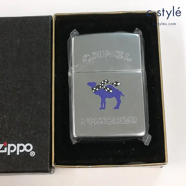 ZIPPO ジッポー CAMEL キャメル POWERD 1997 オイルライター シルバー