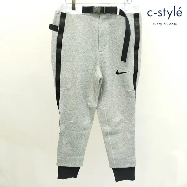 NIKE×Sacai ナイキ×サカイ NRG FLEECE PANT M グレー系 CZ4698-063 ジョガーフリースパンツ