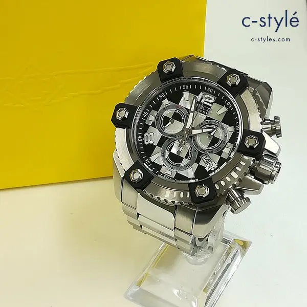 INVICTA インビクタ Reserve Octane model 27776 腕時計 シルバー クォーツ アナログ