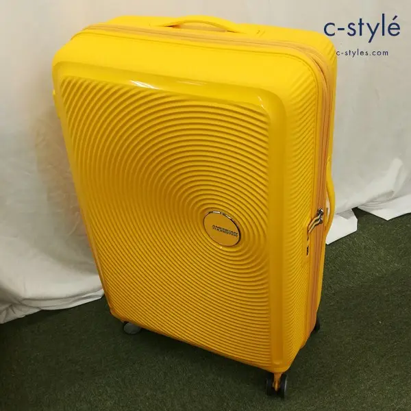 American Tourister サウンドボックススピナー77 スーツケース 97～110L イエロー