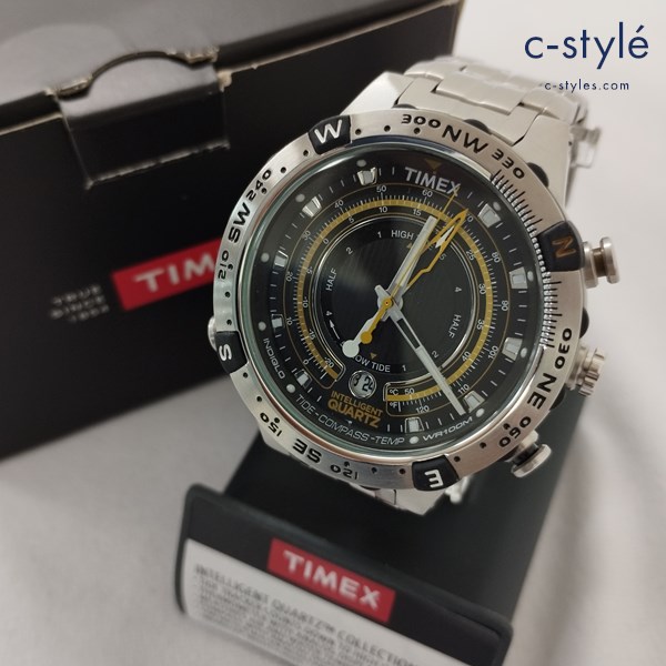 TIMEX タイメックス T2N738 インテリジェントクォーツ 腕時計 シルバー アナログ