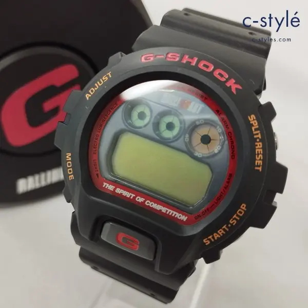 CASIO カシオ G-SHOCK RALLIART 三菱ランサーエボリューション 腕時計 ブラック デジタル DW-6900