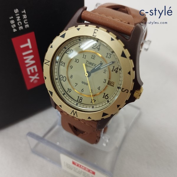 TIMEX タイメックス Safari サファリ 復刻モデル 腕時計 ブラウン TW2P88300JP アナログ