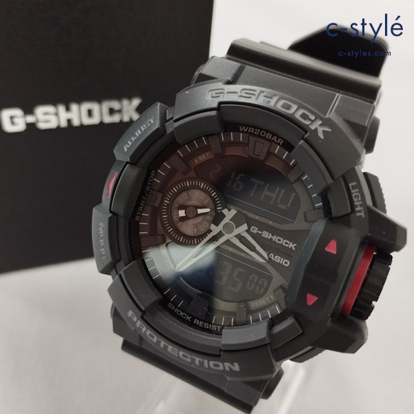 CASIO カシオ G-SHOCK 腕時計 ブラック GA-400 デジタル アナログ クォーツ