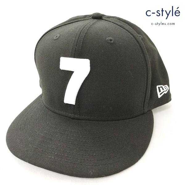 NEW ERA × COMPOUND 9FIFTY キャップ ブラック NBA BROOKLYN 7 スナップバック 帽子 バスケ