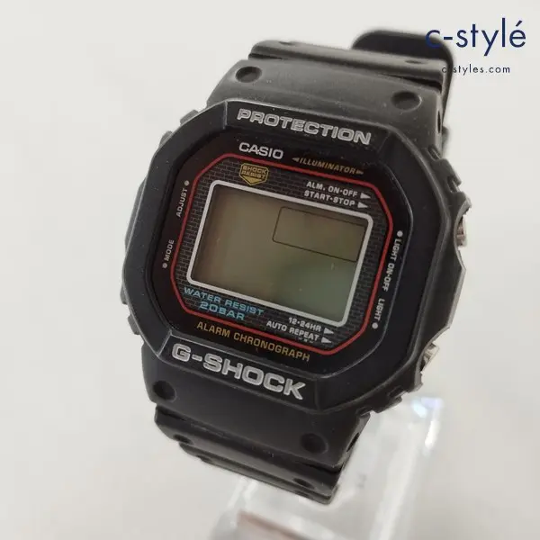 CASIO カシオ G-SHOCK ブラック G-ショック 腕時計 DW-5000 デジタル クォーツ