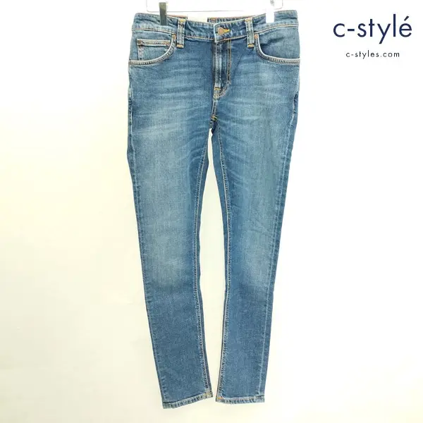 Nudie Jeans ヌーディージーンズ SKINNY LIN 49161-1072 29 インディゴ デニムパンツ ストレッチ