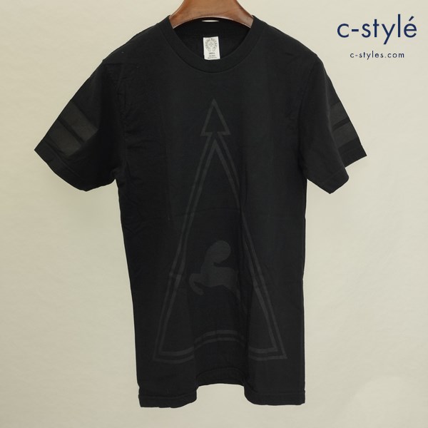 CHROME HEARTS クロムハーツ FOTI Tシャツ S ブラック トライアングル 綿100％ USA製