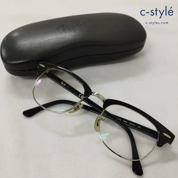 Ray-Ban レイバン クリアレンズ RB5154-2000 49□21 ケース有り サングラス