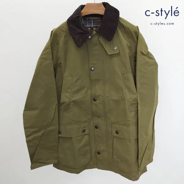 Barbour バブアー BEDALE SL PEACHED 40 オリーブ MCA0487SG71