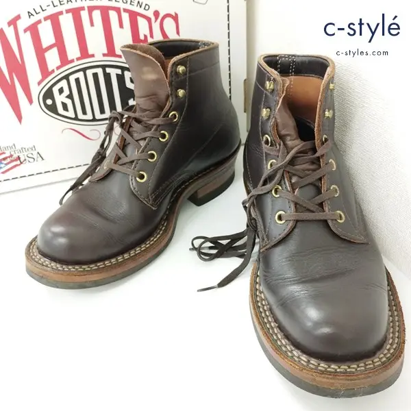 WHITE’S BOOT ホワイツブーツ SEMI DRESS セミドレス 2332LL-C ELK TAN ブーツ 6D ダークブラウン MADE IN USA