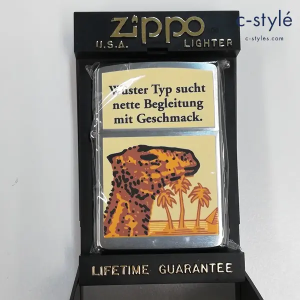 ZIPPO ジッポー CAMEL キャメル ジャーマンモデル 1991 ドイツ限定 オイルライター シルバー