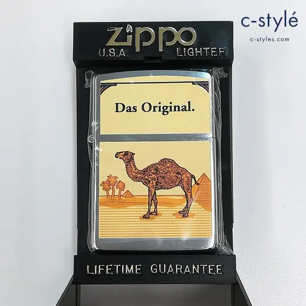 ZIPPO ジッポー CAMEL キャメル Das Original 1991 オイルライター シルバーの買取金額(買取実績)