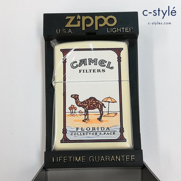 ZIPPO ジッポー CAMEL キャメル FLORIDA フロリダ オイルライター クリーム系