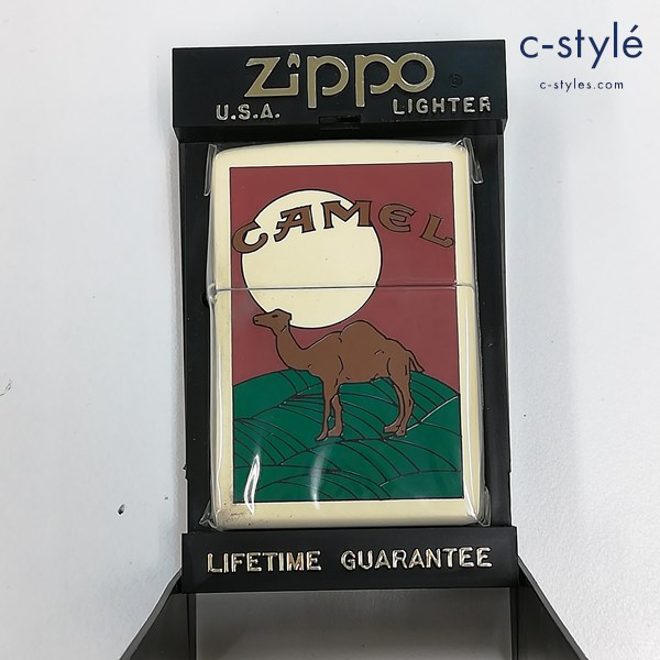 ZIPPO ジッポー CAMEL キャメル MOON 月 オイルライター クリーム系 喫煙具