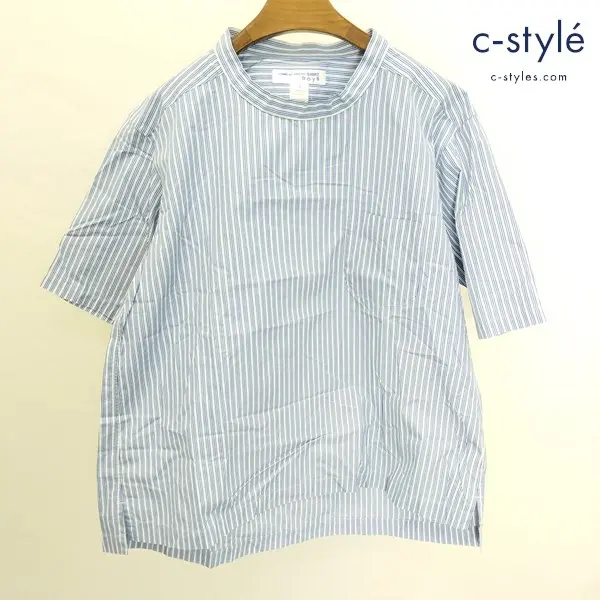 COMME des GARCONS SHIRT Boys ストライプシャツ S