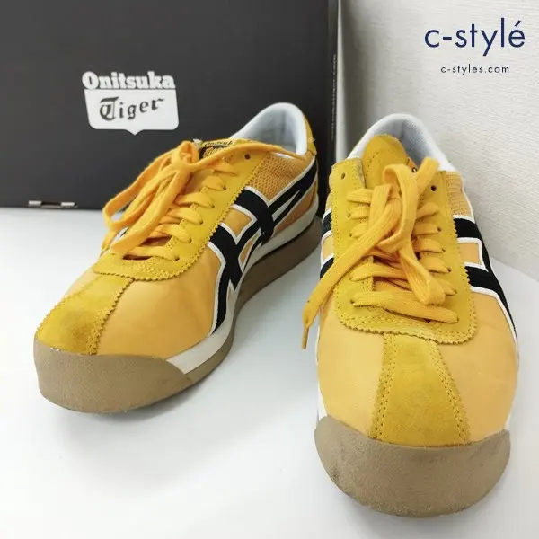 Onitsuka Tige オニツカタイガー TIGER CORSAIR EX スニーカー 26cm イエロー×ブラック 1183A719-750