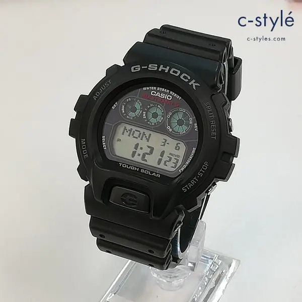 CASIO カシオ G-SHOCK TOUGH SOLAR タフソーラー 腕時計 ブラック GW-6900 電波ソーラー