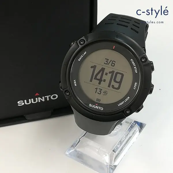 SUUNTO スント Ambit 3 Peak アンビット 腕時計 ブラック アウトドアウォッチ