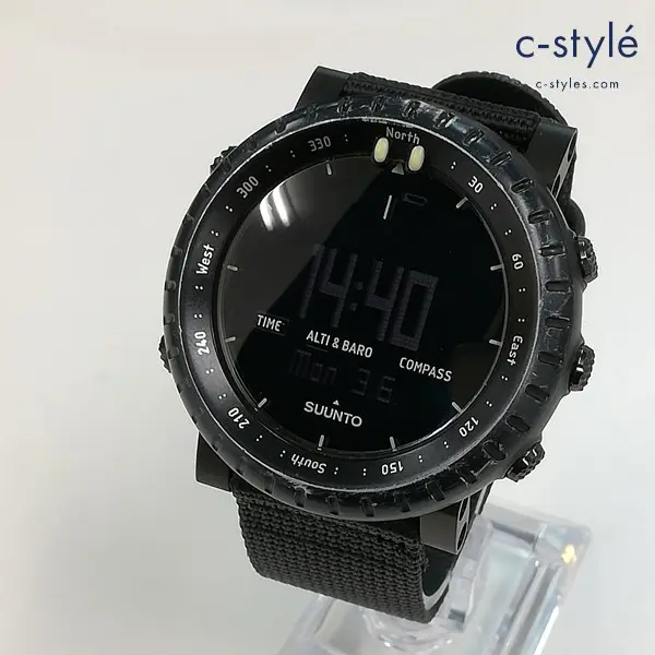 SUUNTO スント CORE ALL BLACK 腕時計 ブラック コア 気圧計 アウトドアウォッチ 電子コンパス機能