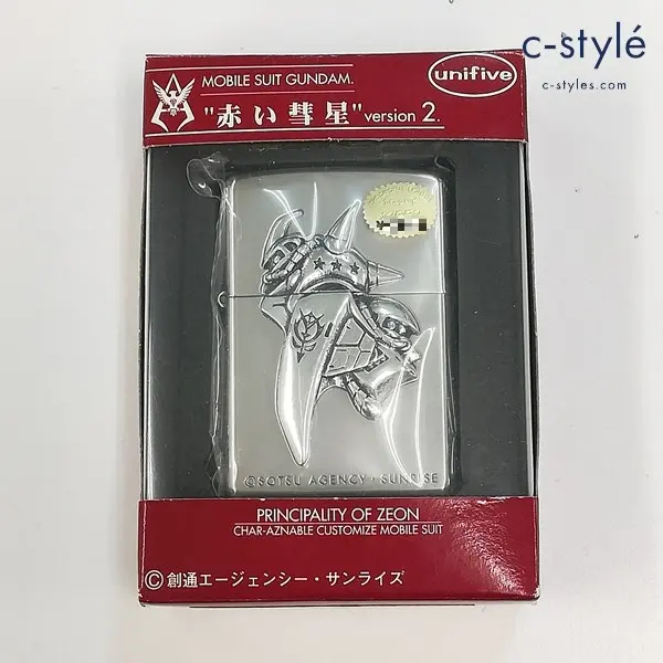 ZIPPO ジッポー 機動戦士ガンダム 赤い彗星バージョン 2 シャアゲルググ オイルライター シルバーの買取金額(買取実績)